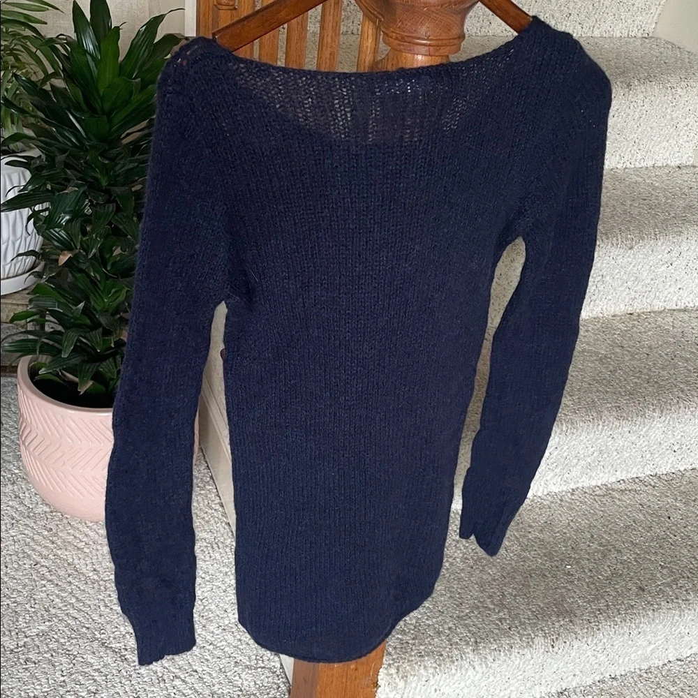 Brandy Melville Wool Mohair Crew Neck Sweater